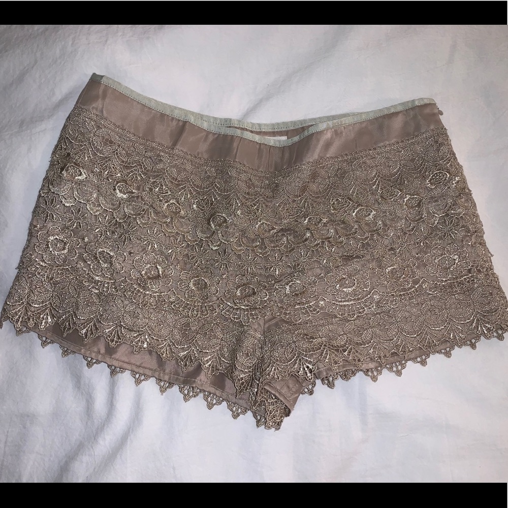 Sexy lace dress shorts